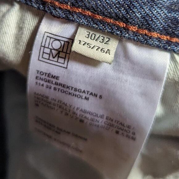 Toteme | Twisted seam denim washed blue | 30 - Picture 3 of 16